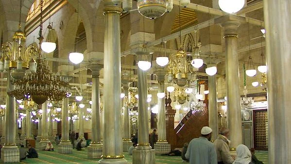 Al Hussein mosque interior Cairo Visit Egypt Tours